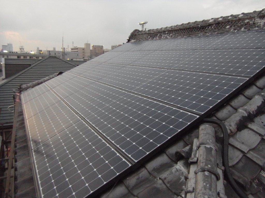 土浦市Ｅ様邸　東芝太陽光発電「支持瓦工法」のサムネイル