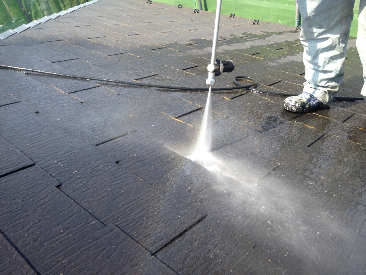 千葉県市原市Ｔ様邸　屋根洗浄～屋根塗装のサムネイル