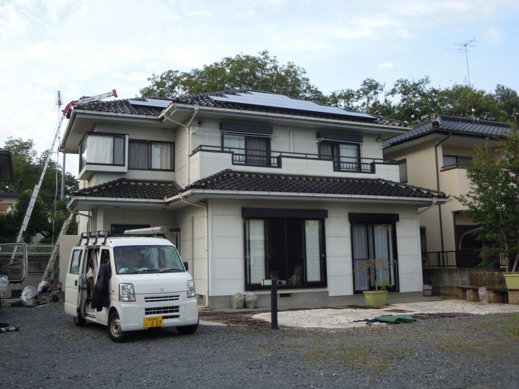 茨城県筑西市Ｆ様　太陽光発電＋オール電化設置工事のサムネイル