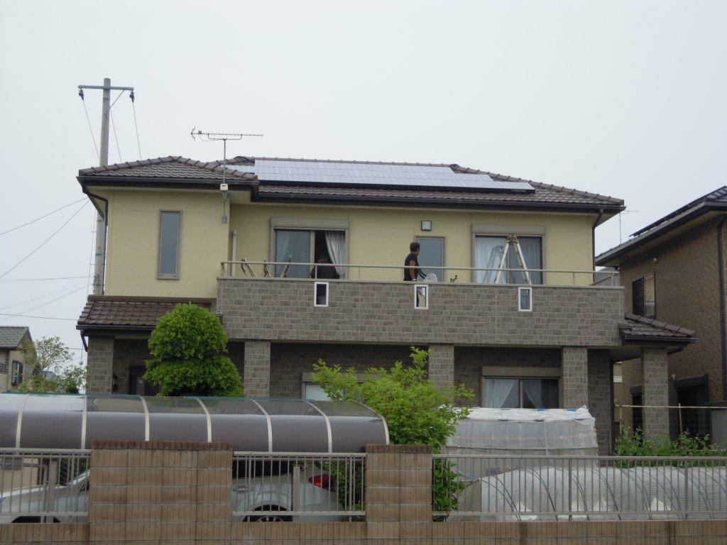 千葉県旭市Ｋ様邸　東芝太陽光発電アンカー工法のサムネイル