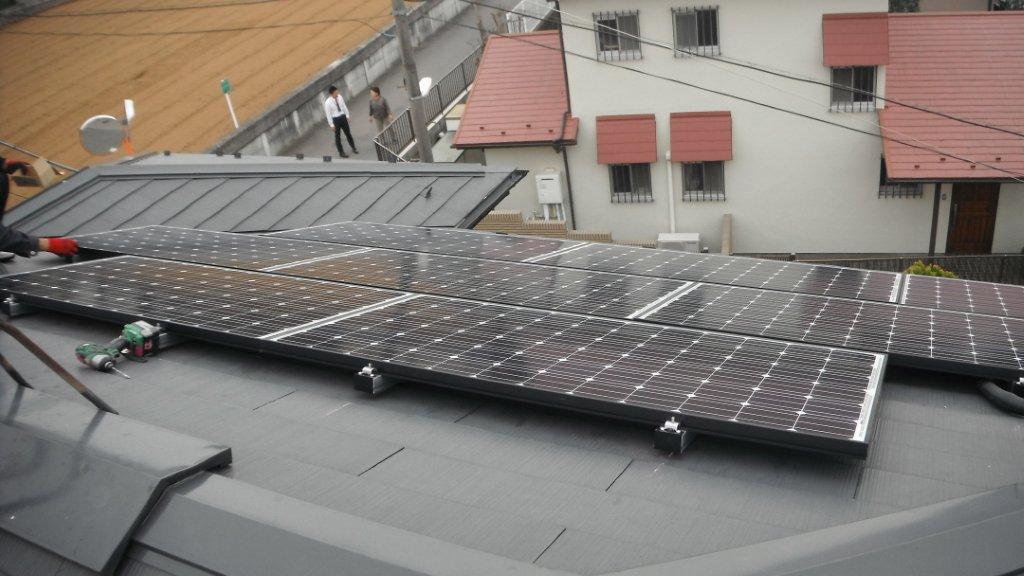 千葉県松戸市Ｆ様邸　太陽光発電＋オール電化（長州スレート工法）のサムネイル