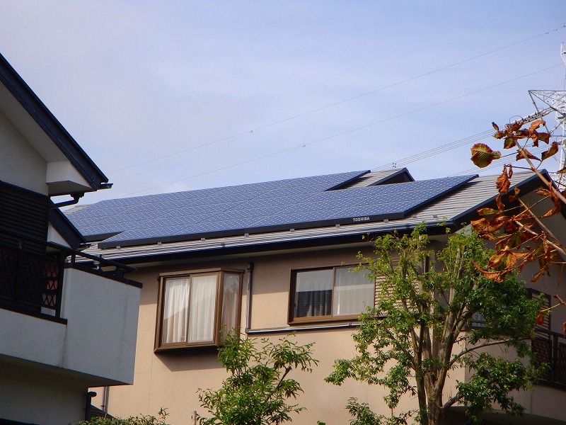 町田市Ｋ様邸　東芝太陽光発電（屋根塗装）のサムネイル
