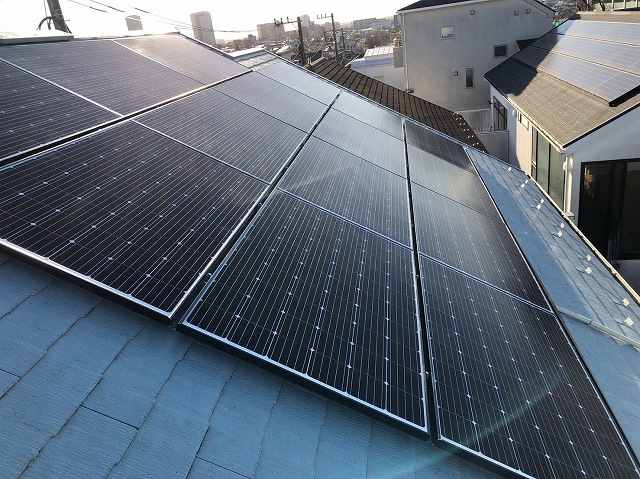 世田谷区　Ａ様　長州産業6.615kW太陽光発電+EIBS7設置工事のサムネイル