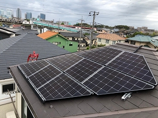 千葉市　Ｓ様　長州産業3.272kW太陽光発電設置工事のサムネイル