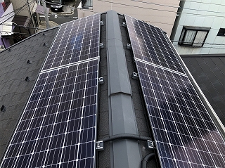 江東区　Ｗ様　パナソニック1.5kW太陽光発電+蓄電池設置工事のサムネイル