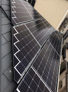 市川市　Ｋ様　長州産業4.608kW太陽光発電設置工事のサムネイル