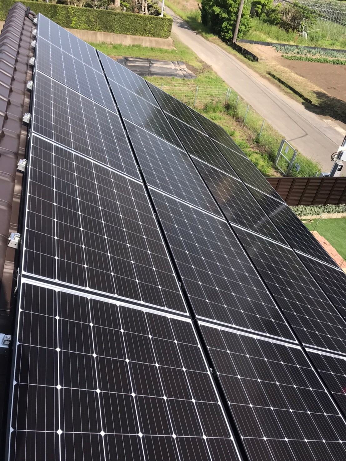 いすみ市　N様　長州産業5.68kW太陽光発電+スマートマルチ9.8kWh蓄電池設置工事のサムネイル