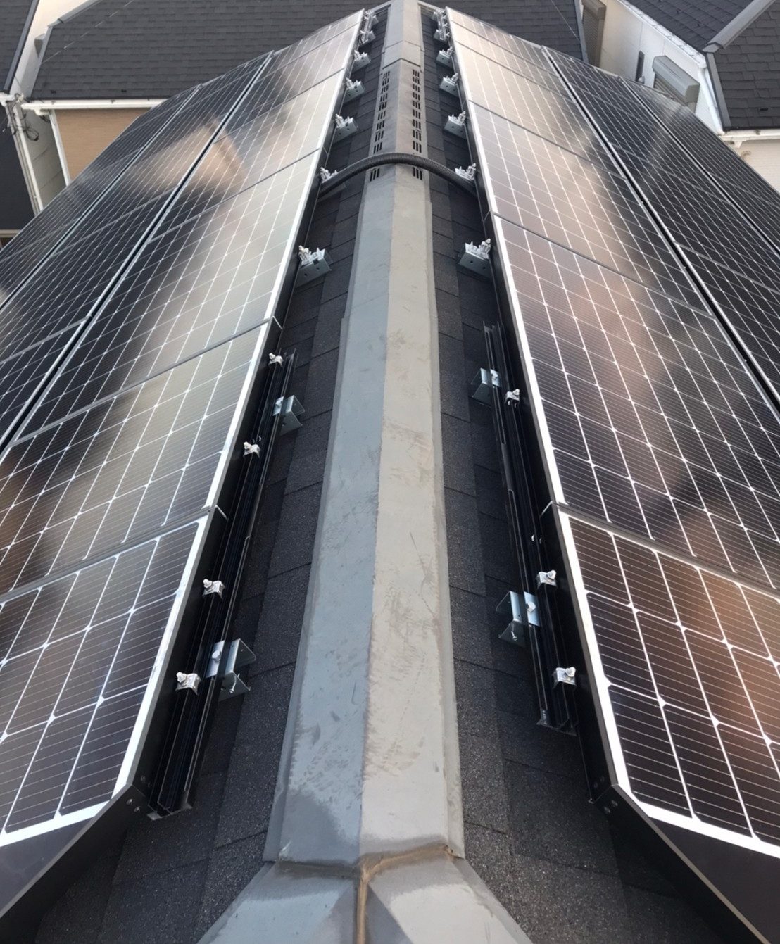 足立区　O様　長州産業7.314kW太陽光+スマートマルチ9.8蓄電池設置工事のサムネイル