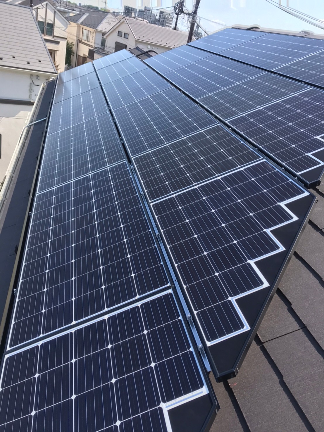 練馬区　U様　長州産業5.672kW太陽光発電設置工事のサムネイル