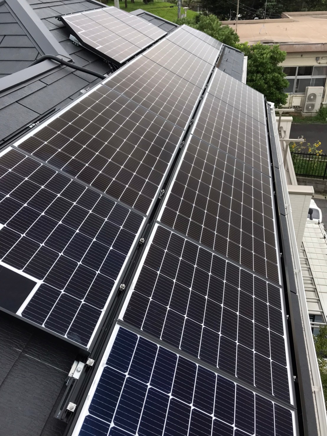 千葉市　K様　長州産業2.324kW太陽光+スマートマルチ6.5kWh蓄電池設置工事のサムネイル