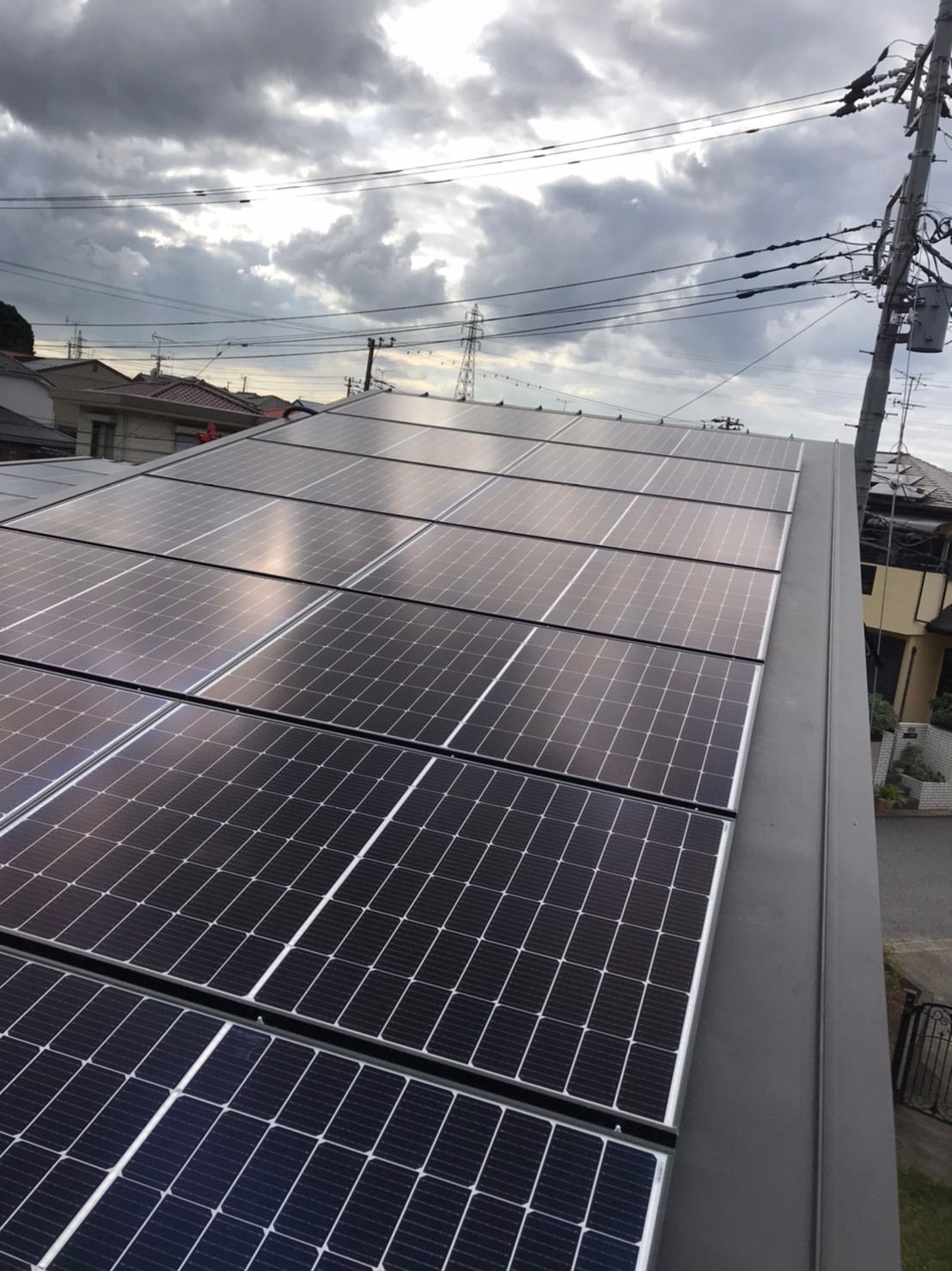 袖ヶ浦市　K様　長州産業8.16kW太陽光+スマートマルチ9.8kWh蓄電池設置工事のサムネイル