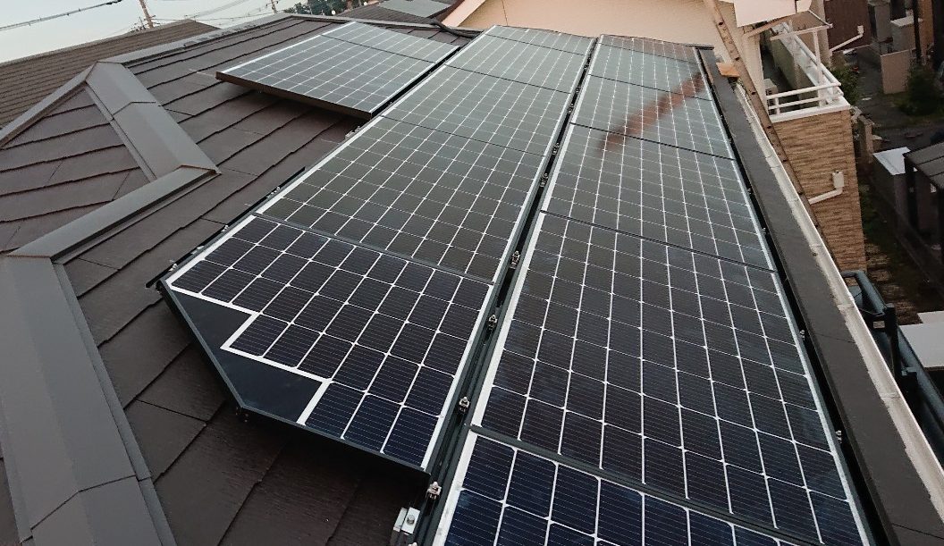 所沢市　I様　長州産業3.206kW太陽光+スマートマルチ9.8kWh蓄電池設置工事のサムネイル
