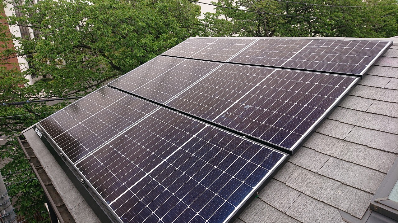 北区　Y様　長州産業1.806kW太陽光+スマートマルチ9.8kWh蓄電池設置工事のサムネイル